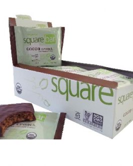 Squarebar Chocolate Cvr Crunch (12×1.7OZ )