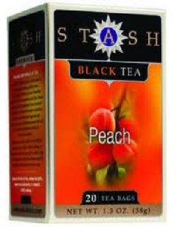 Stash Tea Peach Prem Black Tea (6x20BAG )