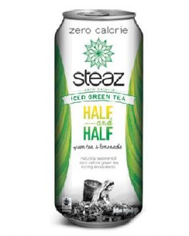 Steaz Half/HaLeaf Tea (12x16OZ )