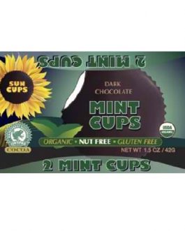 Sun Cups Dark Chocolate Mint (12×1.5OZ )