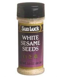 Sun Luck Sesame Seeds Wht (12×3.5OZ )