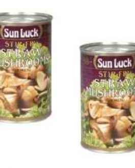 Sun Luck Stirfry Straw Mushrooms (12x15OZ )