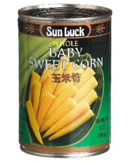 Sun Luck Baby Corn Whole (6x15OZ )