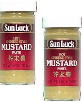 Sun Luck Mustard Paste Hot (6x4OZ )