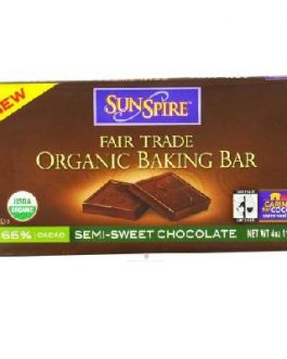 Sunspire Semi Sweet Bake Bar (12x4OZ )