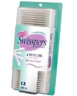 Swisspers Cotton Swabs (1×300 CT)