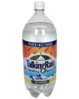 Talking Rain Peach NcSparkling Water (8x2L)