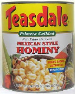 Teasdale Mex Hominy Wht (12x29OZ )