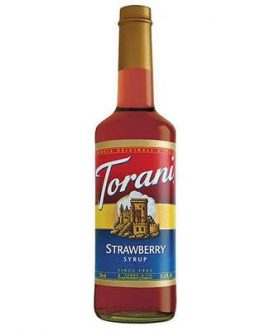 Torani Straw Coffee Syr (12×25.35OZ )