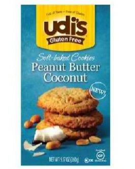 Udi’s Gluten Free Peanut Butter Coconut Cookie (6×9.17OZ )