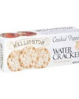 Wellington Crackers Cracked Pepper (12×4.4OZ )