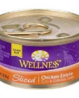 Wellness Cat Cut Chicken Entree (24x3OZ )