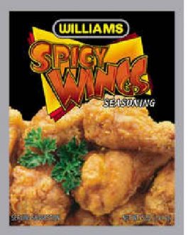 Williams Spicy Wings Seas (12x5OZ )