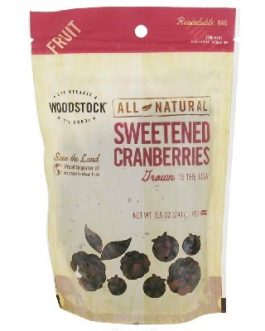 Woodstock Sweetened Cranberry (8×8.5OZ )