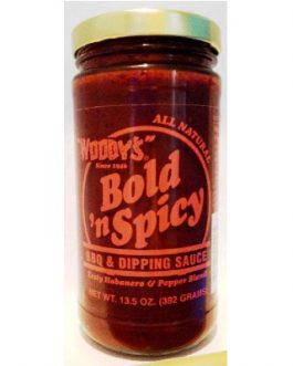 Woodys Bold N Spicey Sauce (6×13.5OZ )