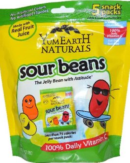 Yummy Earth Sour Jelly Beans (12x5Pack )