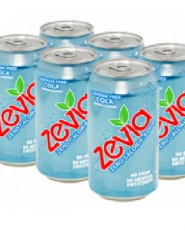 Zevia Cola Soda Caff Fre (4x6Pack )