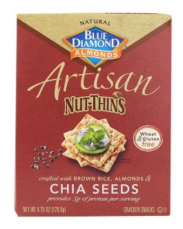 Blue Diamond Chia Seed  Crackers (12×4.25OZ)