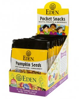 Eden Foods Seeds, Pumpkin, Salted (12×1 OZ)