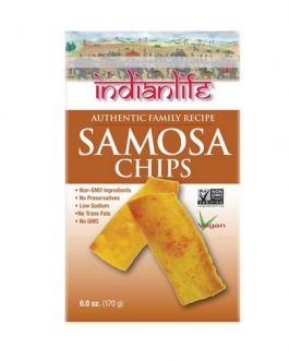 Indian Life Foods Chips, Samosa (12×6 OZ)