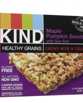 Kind Gran Bar, Maple Pmkn Sd W/Sslt (8/5×1.2 OZ)