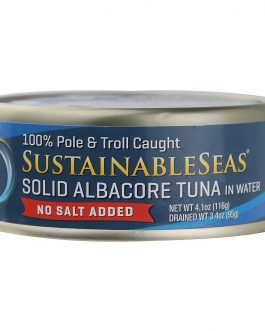 Sustainable Seas Yellowfin, No Salt Added (12×4.1 OZ)