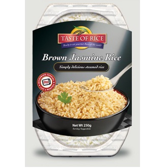 Taste Of Rice Brown Jasmine Rice (6×8.8 OZ)