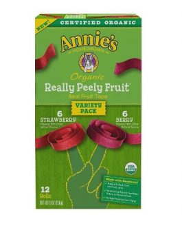 Annie’s Homegrown Organic Really Peely Fruit Tape Variety Pack (6×9 OZ)