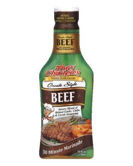 Tony Chachere’s Creole Style 30 Minute Beef Marinade (6×12 OZ)