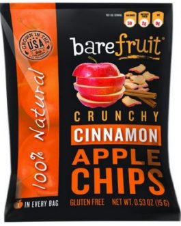 Bare Naturally Crunchy Cinnamon Apple Chips (12×3.4 OZ)