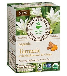 Traditional Medicinals Turmeric with Meadowsweet & Ginger Tea (6×16 BAG )