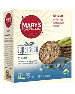 Mary’s Gone Crackers Super Seed Everything  (6×5.5 OZ)