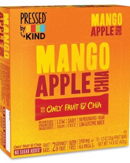 Kind Pressed Mango Apple Chia Bar (12×1.2 OZ)