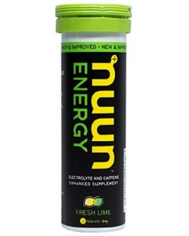 Nuun Active Hydration Energy: Hydrating Electrolyte Tablets, Fresh Lime (8X10 Ct)