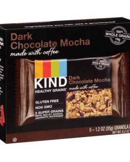 Kind Bar Healthy Grains Dark Chocolate Mocha (8×5 Ct)