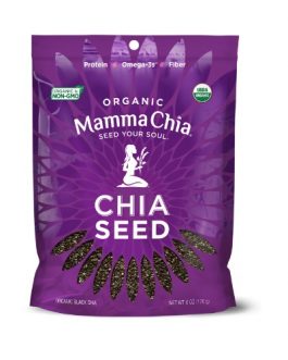 Mamma Chia Organic Black Chia Seeds (8×6 OZ)