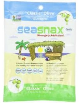 Seasnax S Snax Classic Olive (16X0.54 OZ)