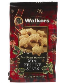 Walkers Shortbread Mini Festive Stars (12×4.4 OZ)