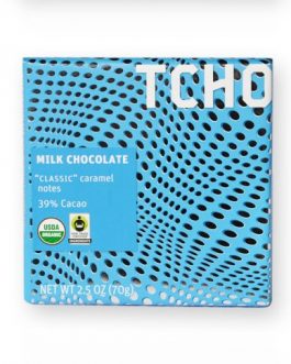 Tcho Classic Milk Chocolate Bar (12×2.5 OZ)