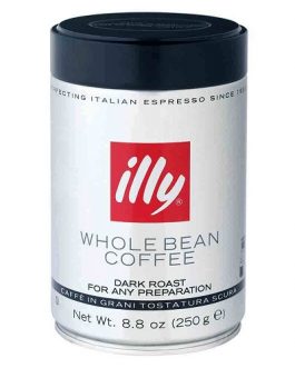 illy Whole Bean Dark Roast Coffee (6×8.8 OZ)