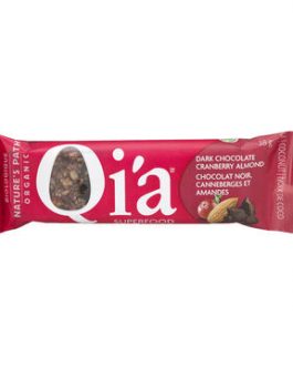 Nature’s Path Qi’a Bar Dark Chocolate Cranberry Almond (12×1.3 OZ)