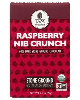 Taza Chocolate Raspberry Nib Crunch (10×2.5 OZ)