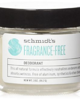 Schmidts Fragrance Free Deodorant (1X2 OZ)