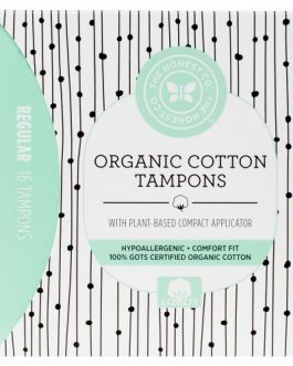 The Honest Company Organic Cotton Tampons Regular (1×16 Ct)