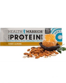 Health Warrior Honey Almond Chia Protein Bar (12×1.76 OZ)