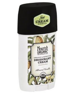 Nourish Organic Cream Deodorant Almond Vanilla (1×2 OZ)