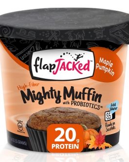 FlapJacked Mighty Muffins Maple Pumpkin (12×1.94 OZ)