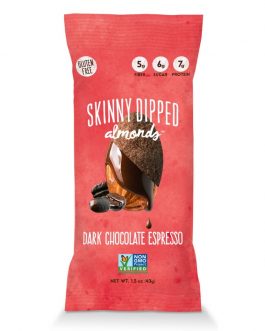 Wild Things Mini Skinny Dipped Almonds in Dark Chocolate Espresso (48×0.46 OZ)