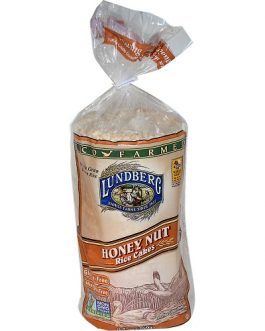 Lundberg Honey Nut Rice Cakes  (12×9.6 OZ)