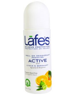 Lafe’s Roll-On Deodorant Active (1×2.5 OZ)